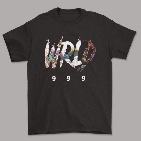 Juice WRLD 999 Vintage Tee, Rapper American WRLD 999 Tshirt - Picture 1 of 2